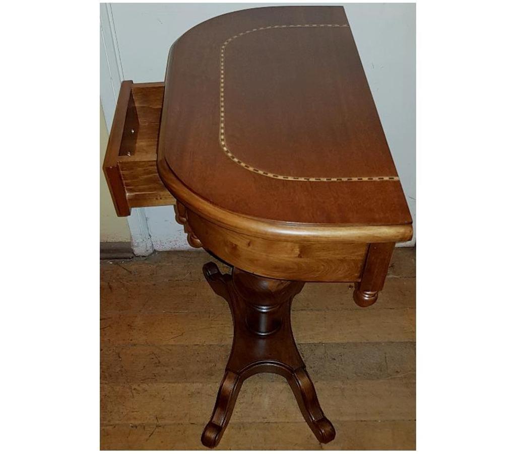 Muebles Santiago Quinta Normal - Fotos de Arrimo Auxiliar ovalado con cajon y marqueteria de Rauli