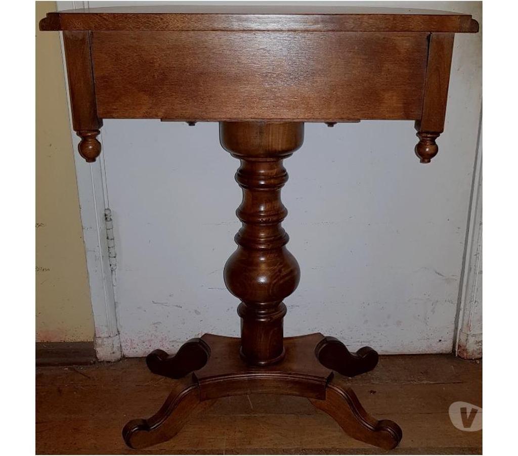 Muebles Santiago Quinta Normal - Fotos de Arrimo Auxiliar ovalado con cajon y marqueteria de Rauli