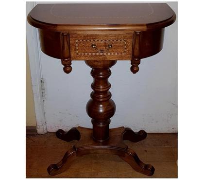 Muebles Quinta Normal Santiago - Fotos de Arrimo Auxiliar ovalado con cajon y marqueteria de Rauli