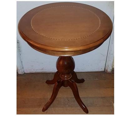 Muebles Quinta Normal Santiago - Fotos de Mesa lateral redonda con marqueteria y 4 patas de Rauli