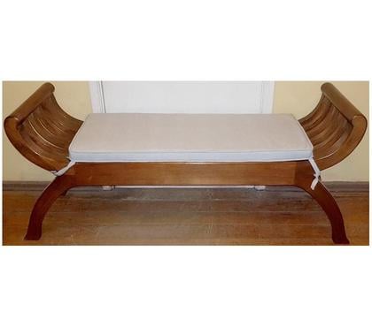 Muebles Quinta Normal Santiago - Fotos de Banqueta estilo Etrusca 4 patas y cojin en madera de Rauli