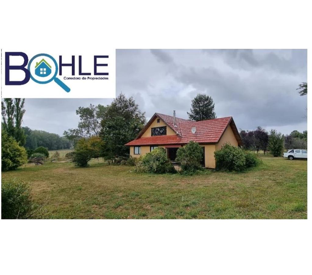 Bienes Raices Llanquihue Puerto Varas - Fotos de Arriendo Casa 140m2 en terreno de 6500m2 Puerto Rosales