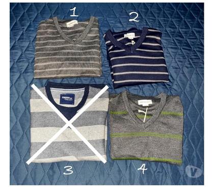 Ropa - Accesorios Quinta Normal Santiago - Fotos de 3 Sweaters Cuello V Hombre Portman Basic