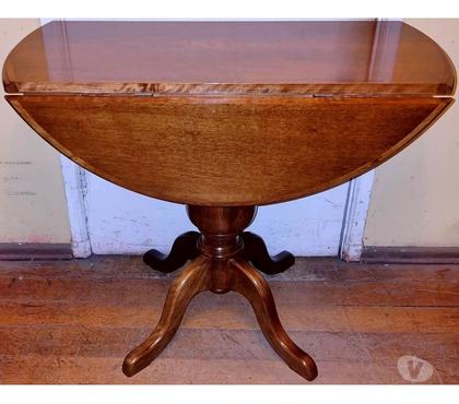 Muebles Quinta Normal Santiago - Fotos de Mesa de Ala redonda con Canelon en madera de Rauli