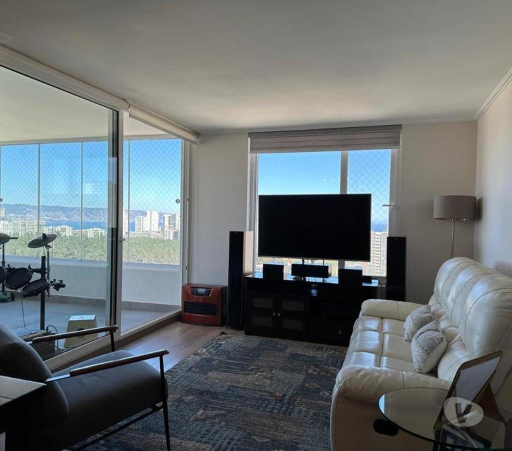 Bienes Raices Valparaíso Concón - Fotos de Maravilloso departamento en Bosques de Montemar, 3 d-2 b