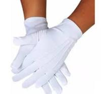 Guantes Blancos Traje Típico 18 Septiembre Desfile