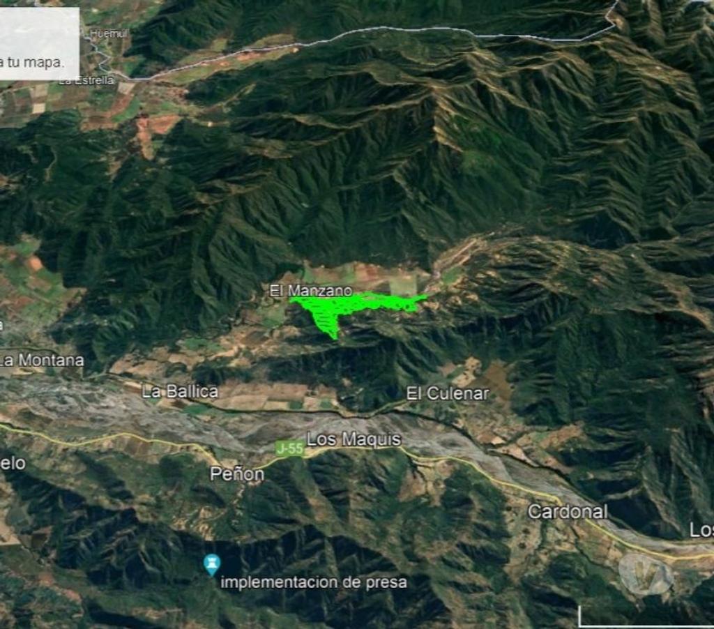 Venta de Haciendas Curicó Teno - Fotos de Espectacular Campo de 110 hás en Teno-Subdividido en Lotes