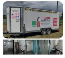 Arriendo unidad de descontaminación Asbesto