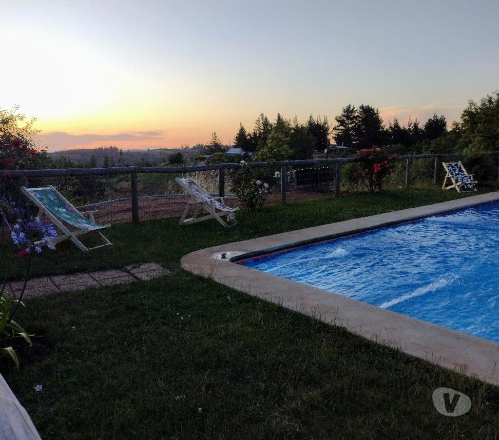 Arriendos Vacaciones Concepción Florida - Fotos de arriendo cabaña amoblada y piscina