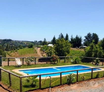 Arriendos Vacacionales Florida Concepción - Fotos de arriendo cabaña amoblada y piscina