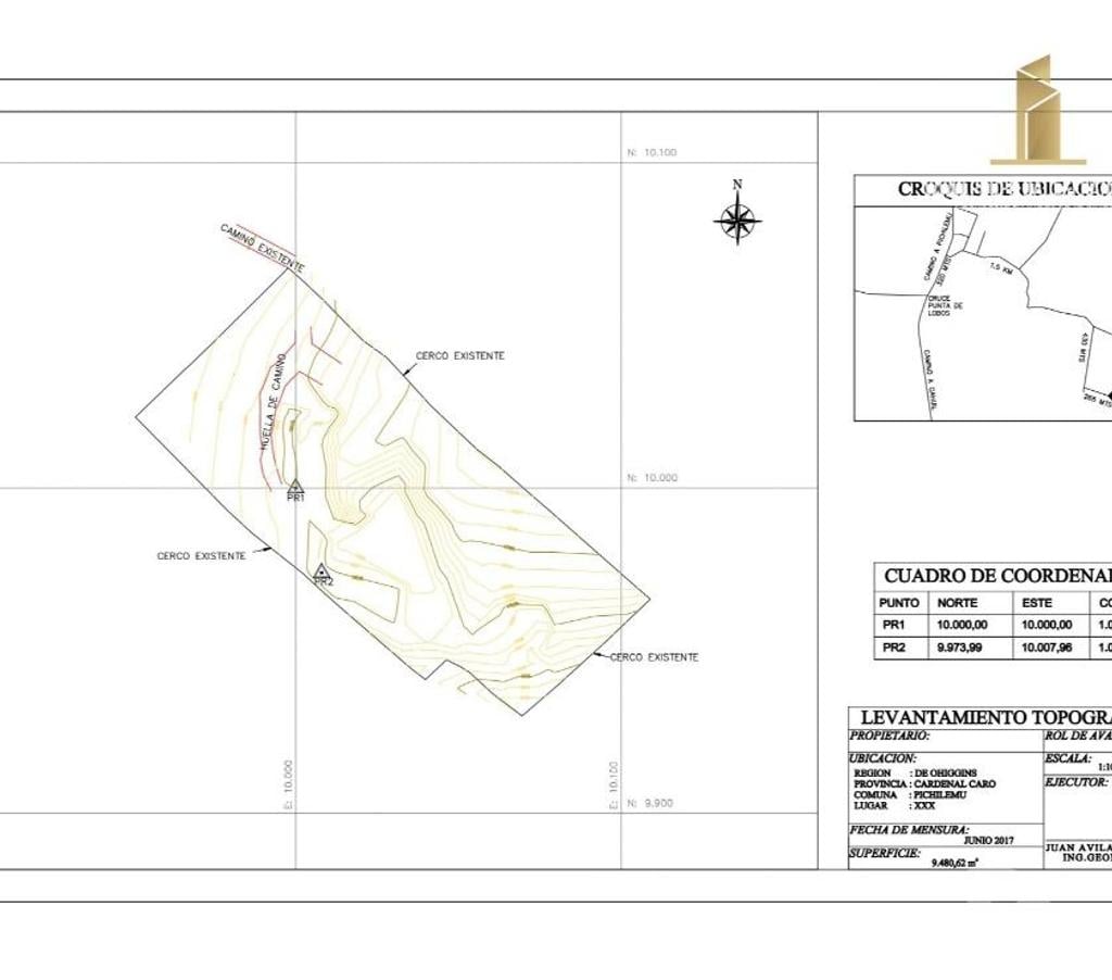 Parcelas en Venta Cardenal Caro Pichilemu - Fotos de VENTA TERRENO URBANO GRAN VISTA 9480 M2 PUNTA DE LOBOS