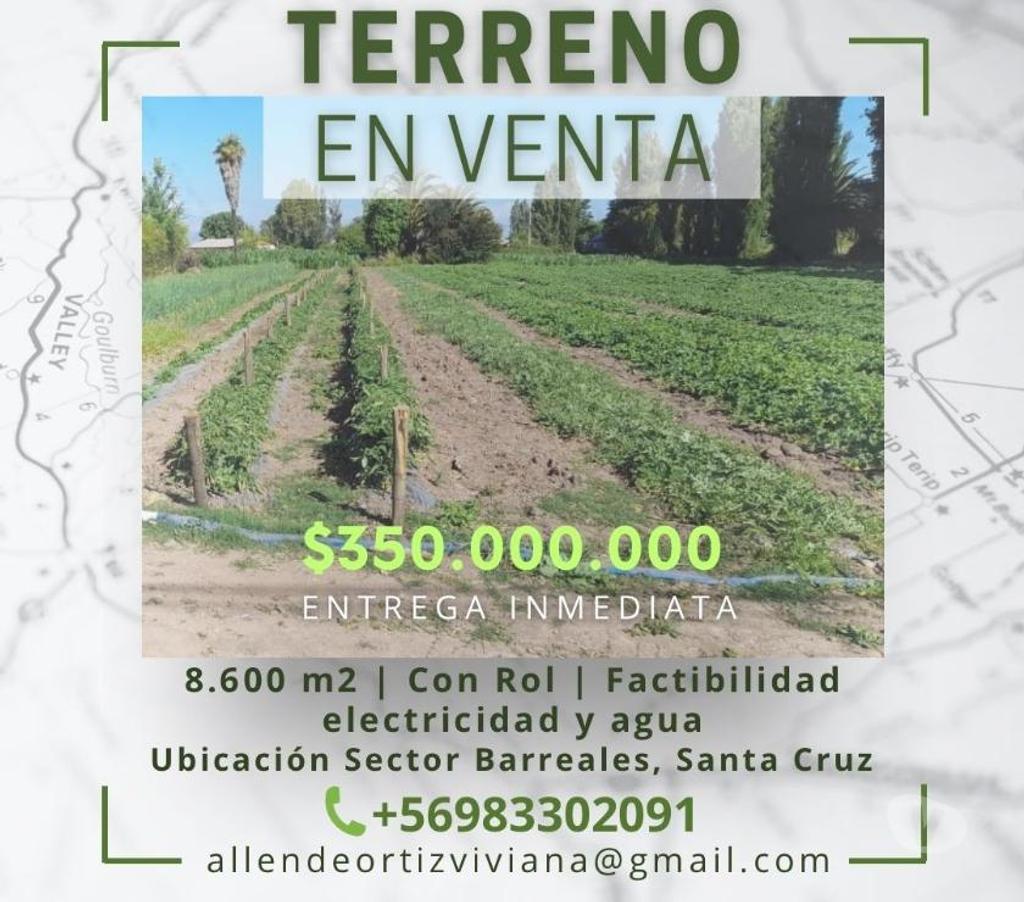 Parcelas en Venta Colchagua Santa Cruz - Fotos de Vendo terreno comercial ciudad Santa Cruz
