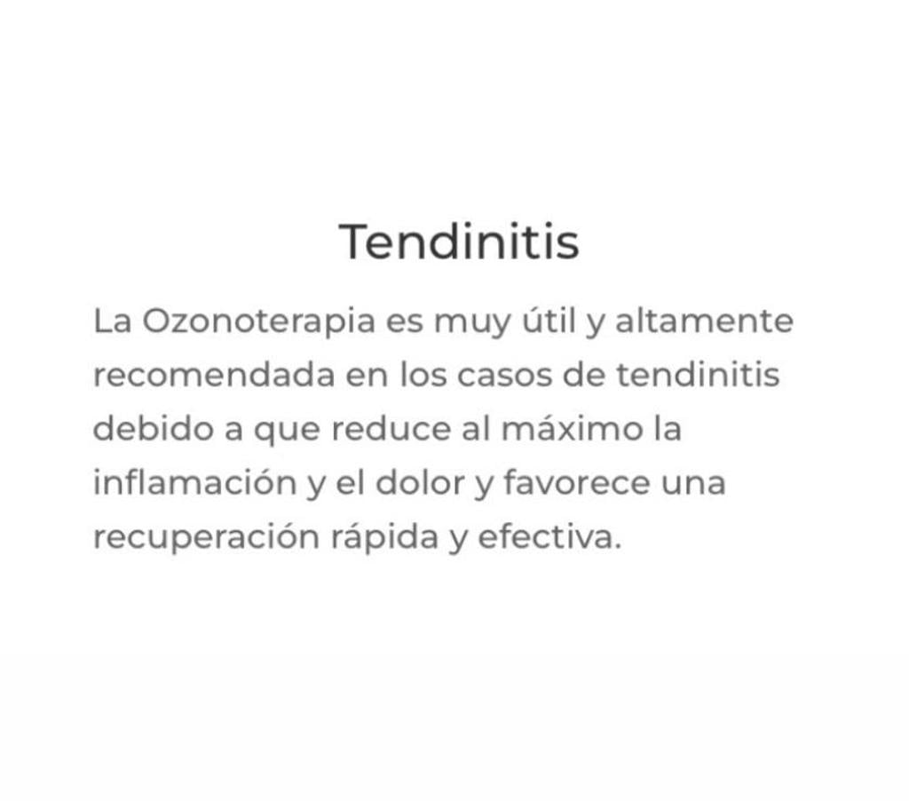 Masajes Santiago Providencia - Fotos de Ozonoterapia, Inflamación Dolor Cronico