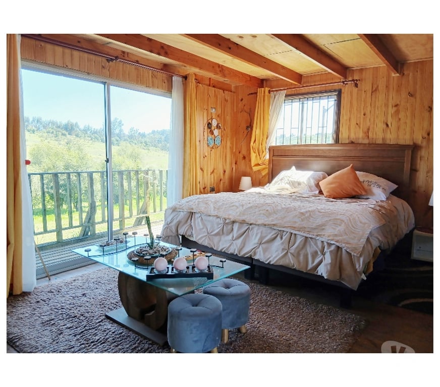 Bienes Raices Valparaíso Quintero - Fotos de VENDE MAGNÍFICA CABAÑA EQUIPADA EN PARCELA VALLE ALEGRE