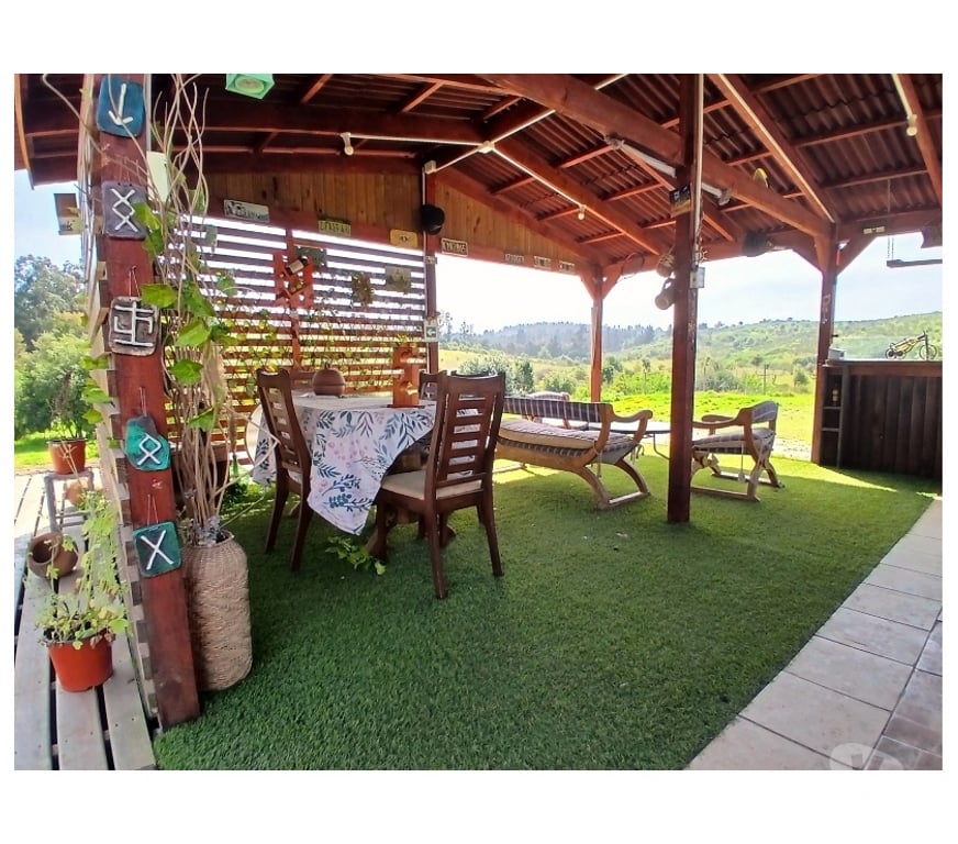 Bienes Raices Valparaíso Quintero - Fotos de VENDE MAGNÍFICA CABAÑA EQUIPADA EN PARCELA VALLE ALEGRE