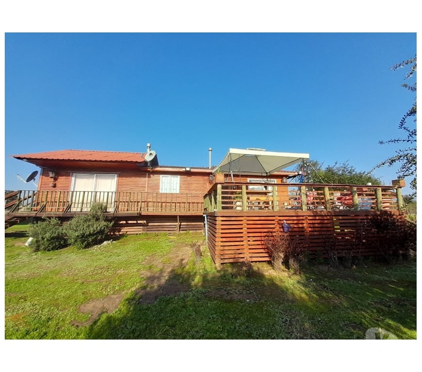 Bienes Raices Valparaíso Quintero - Fotos de VENDE MAGNÍFICA CABAÑA EQUIPADA EN PARCELA VALLE ALEGRE