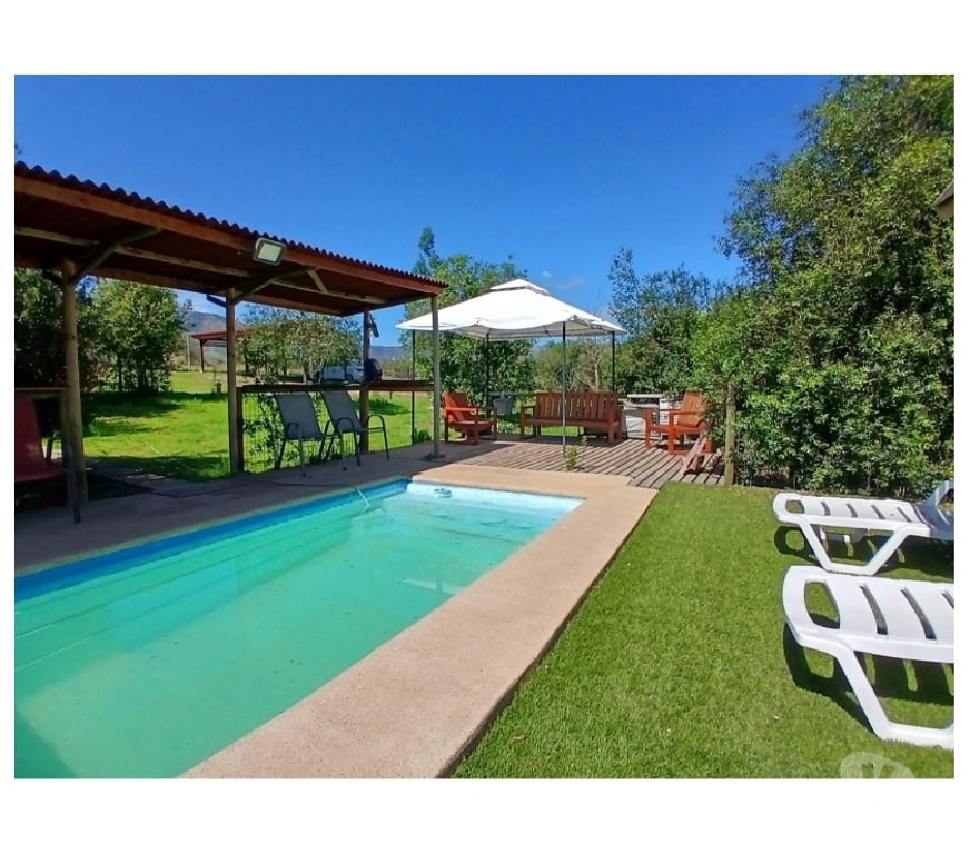 Bienes Raices Valparaíso Quintero - Fotos de VENDE MAGNÍFICA CABAÑA EQUIPADA EN PARCELA VALLE ALEGRE