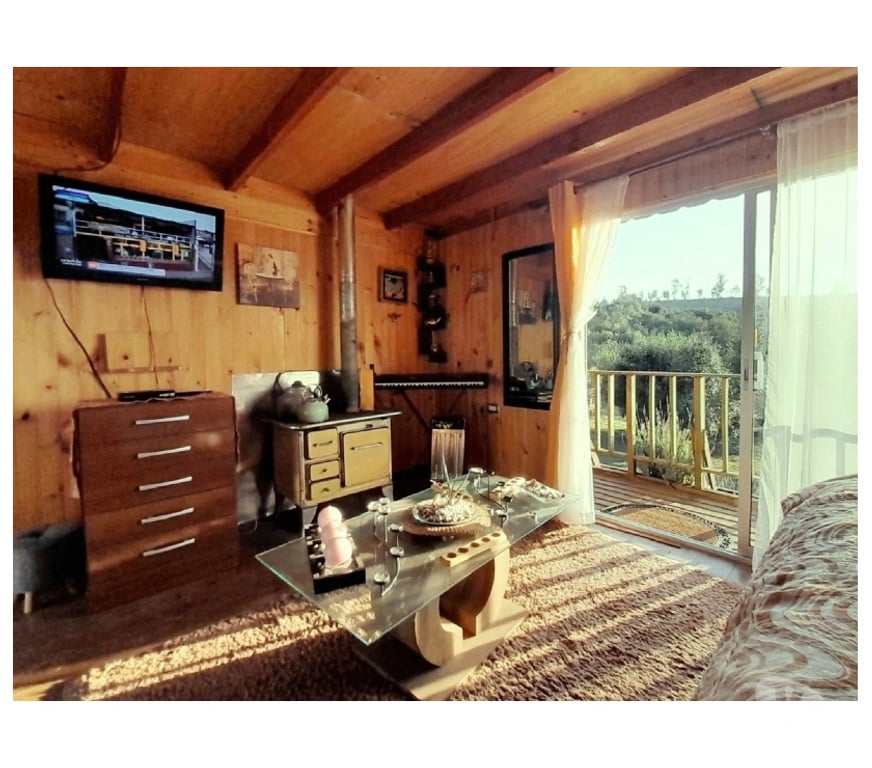 Bienes Raices Valparaíso Quintero - Fotos de VENDE MAGNÍFICA CABAÑA EQUIPADA EN PARCELA VALLE ALEGRE