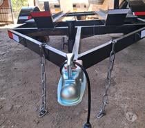 Carro de tiro para 2 motos