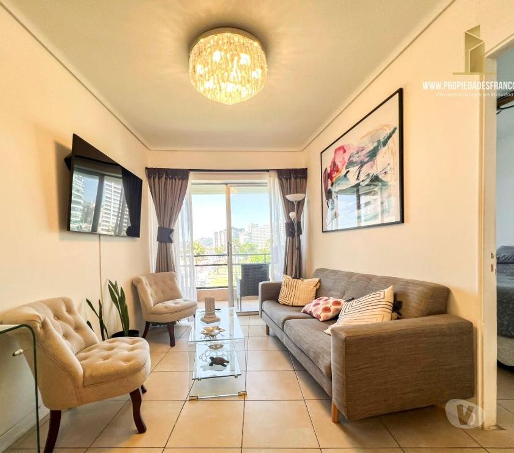 Arriendos Valparaíso Viña del Mar - Fotos de ARRIENDO DEPARTAMENTO 2D 2B AMOBLADO VISTA AL MAR VIÑA