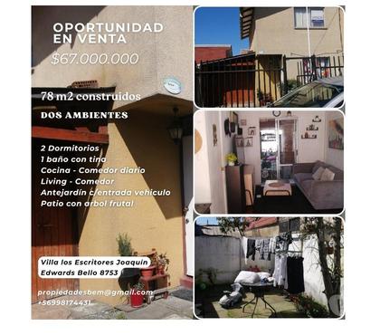 Departamentos en venta San Pedro de la Paz Concepción - Fotos de OPORTUNIDAD CASA SIN DEUDA