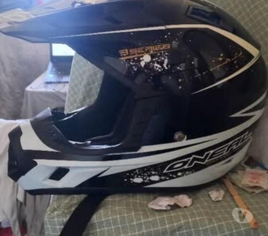 Repuestos para Motocicletas Santiago Santiago - Fotos de Casco motocross nuevo O'Neal nuevo, medida S-M
