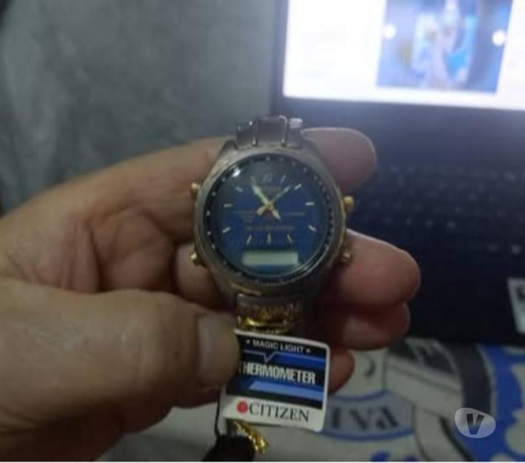 Ropa - Accesorios Santiago Santiago - Fotos de Reloj nuevo Citizen Thermometer Titanium chronograph