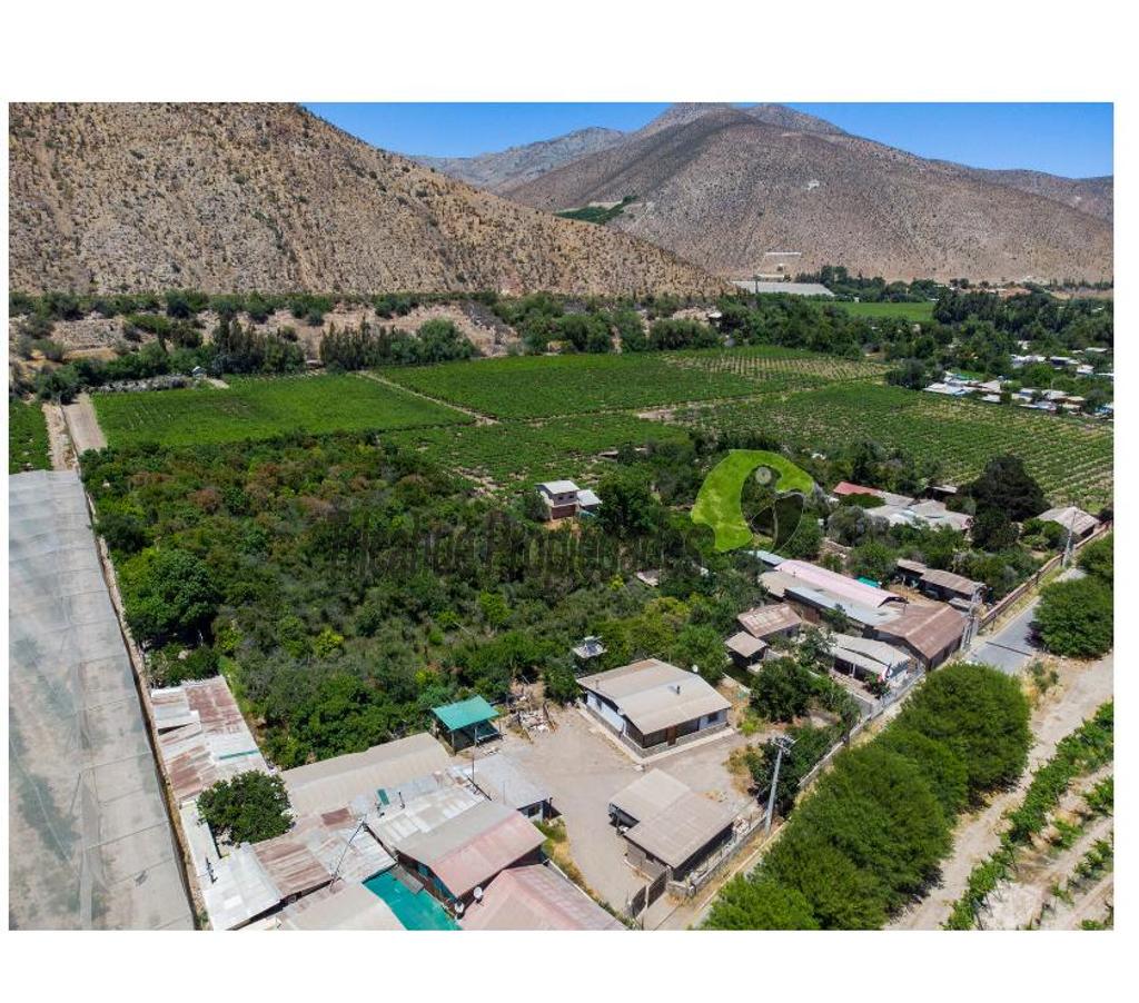 Parcelas en Venta Elqui Vicuña - Fotos de Parcela 7.961 m2. Dos casas, camino principal el Tambo.