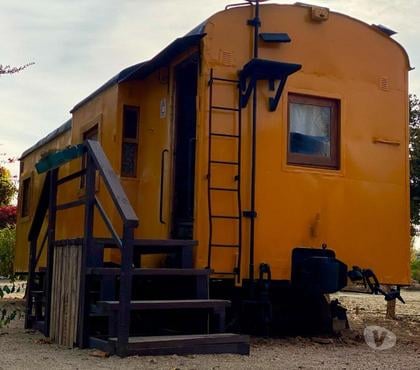 Casas Rodantes La Serena Elqui - Fotos de vagón de tren habitable año 1972