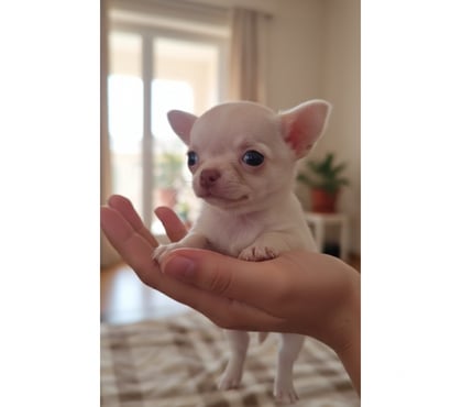 Perros en Venta Maipú Santiago - Fotos de Macho Chihuahua blanco manzana
