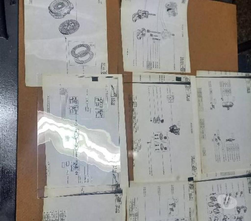 Accesorios para Autos Santiago Santiago - Fotos de Ficha mica transparente despiece del Renault 5 modelos: