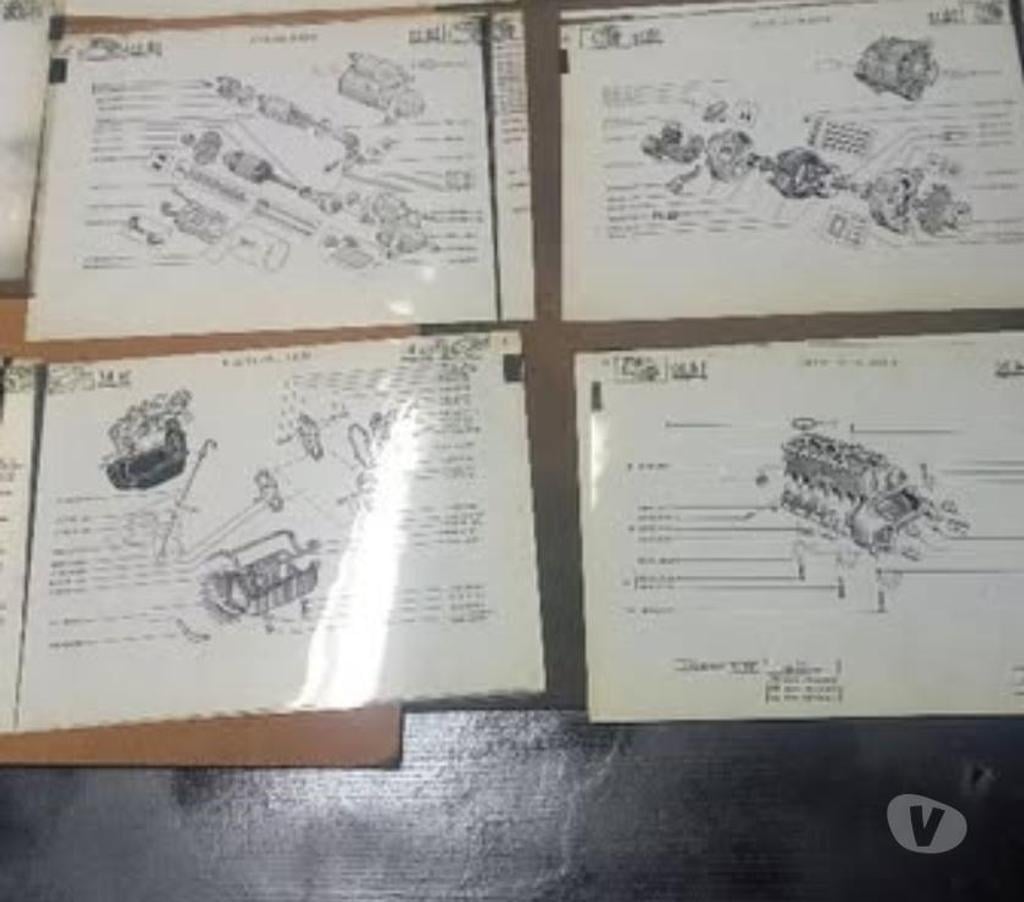 Accesorios para Autos Santiago Santiago - Fotos de Ficha mica transparente despiece del Renault 5 modelos: