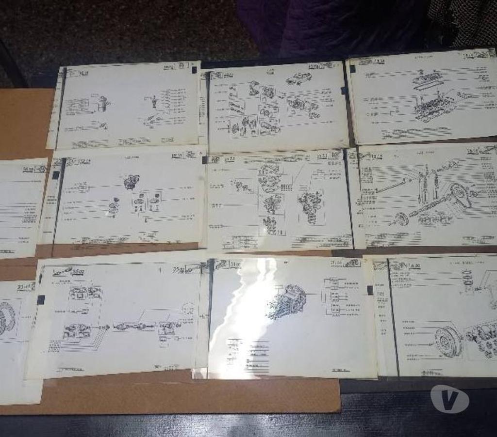 Accesorios para Autos Santiago Santiago - Fotos de Ficha mica transparente despiece del Renault 5 modelos: