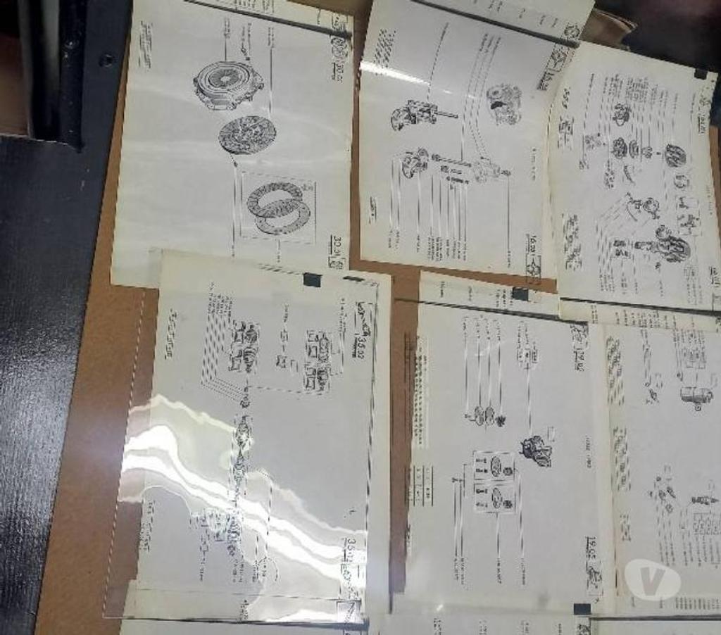 Accesorios para Autos Santiago Santiago - Fotos de Ficha mica transparente despiece del Renault 5 modelos: