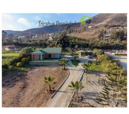 Terrenos en Venta La Serena Elqui - Fotos de Parcela con hermosa casa, jardines y quincho, Fundo Loreto