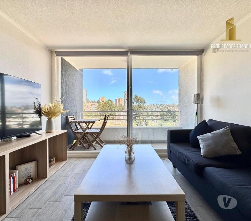 Bienes Raices Valparaíso Viña del Mar - Fotos de VENDE DEPARTAMENTO 1D 1B REÑACA CERCANO A FUTURO AEROPUERTO