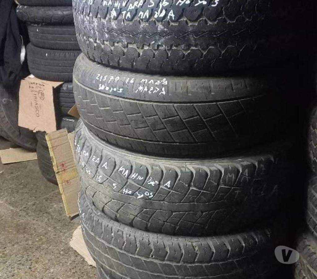 Accesorios para Autos Santiago Santiago - Fotos de Varias llantas con neumàticos Mahindra, Tata, Mazda.