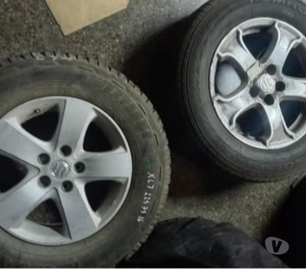 Accesorios para Autos Santiago Santiago - Fotos de llantas de magnesio aros 16-17 con neumàticos Suzuki XL7