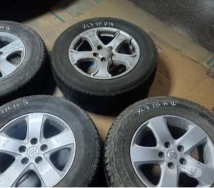 Repuestos-Accesorios-Servicios Santiago Santiago - Fotos de llantas de magnesio aros 16-17 con neumàticos Suzuki XL7