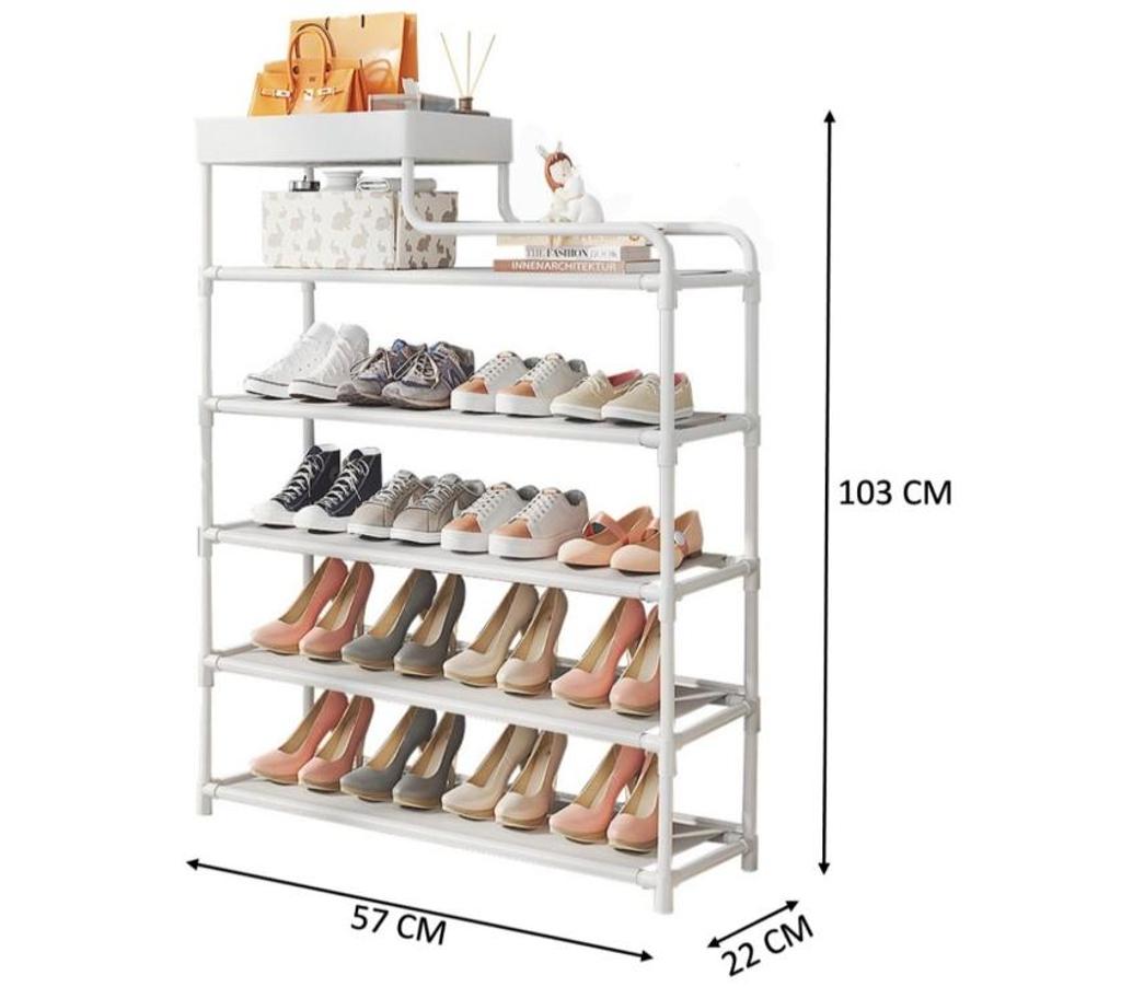 Muebles Santiago Maipú - Fotos de Rack Zapatero 5 Niveles Organizador Hall Multiusos 3 En 1