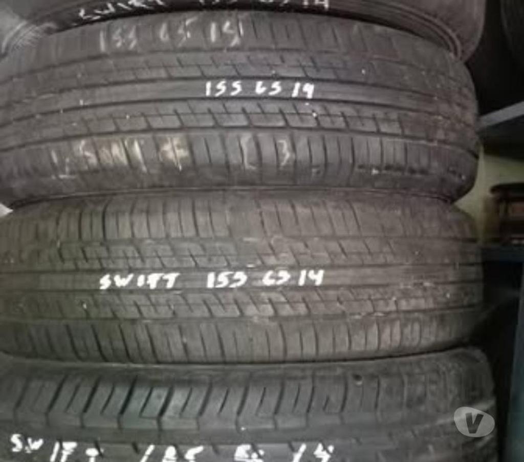 Accesorios para Autos Santiago Santiago - Fotos de 4 Llantas aro 14 con neumáticos impecables Suzuki swift