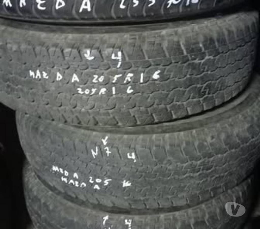 Accesorios para Autos Santiago Santiago - Fotos de 4 Llantas con neumàticos camioneta mazda o similares.