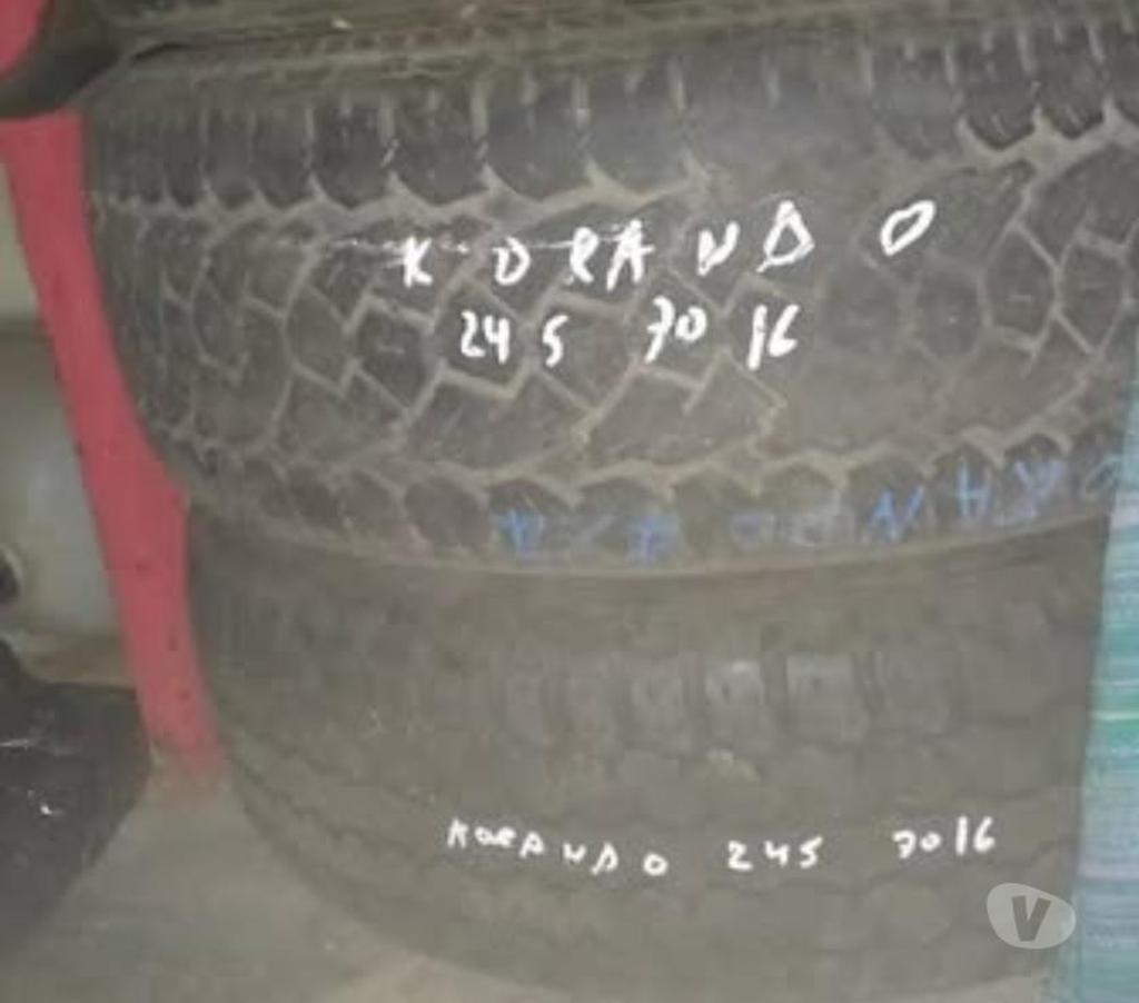 Accesorios para Autos Santiago Santiago - Fotos de 3 llantas con neumàtico para Korando 100% operativas.