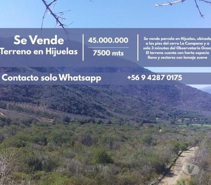 Parcelas en venta Hijuelas Quillota - Fotos de Parcela de 7.500 mts² en Hijuela