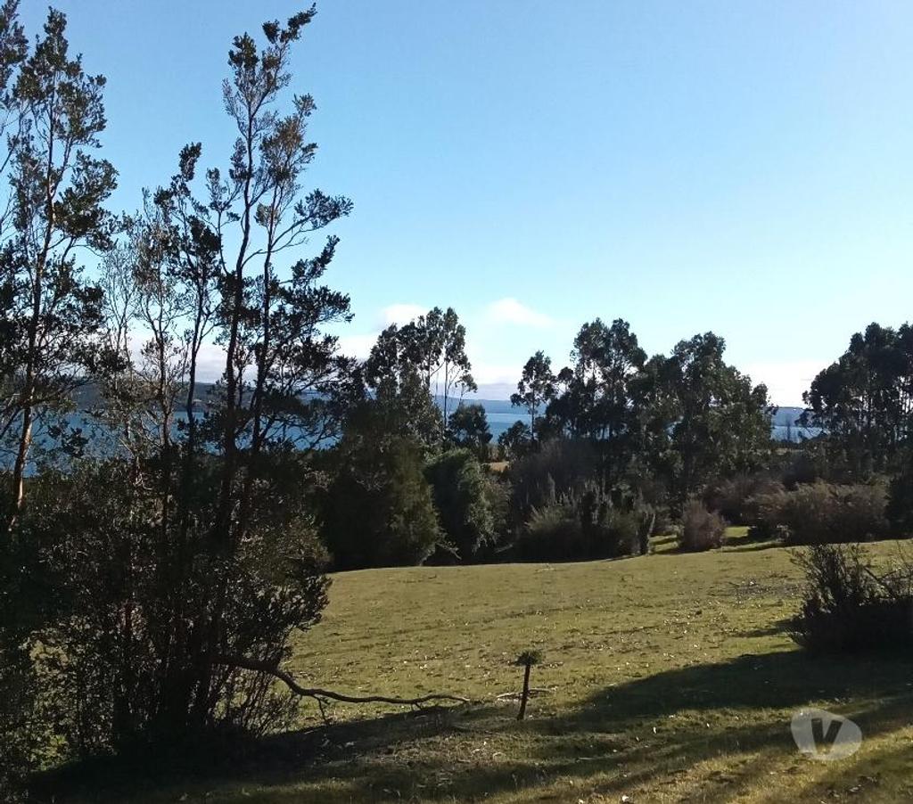 Venta de Haciendas Chiloé Quellón - Fotos de Vende 9,13hcts. vista al mar, bosque, camino semiplano