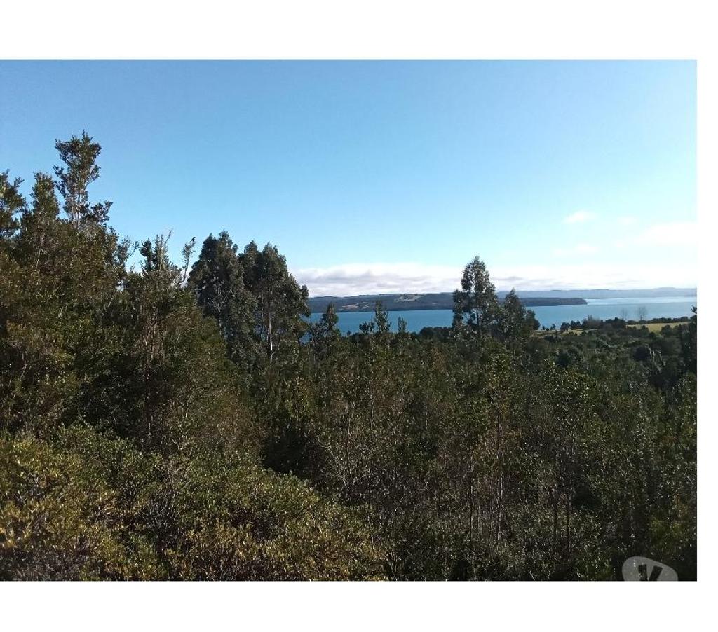 Venta de Haciendas Chiloé Quellón - Fotos de Vende 9,13hcts. vista al mar, bosque, camino semiplano