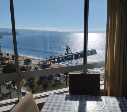 Arriendos temporada Viña del Mar Valparaíso - Fotos de Departamentos Av San Martin playa Acapulco