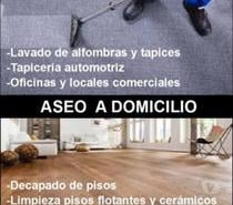 Servicio de Limpieza pisos y tapices