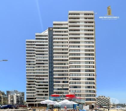 Bienes Raices Viña del Mar Valparaíso - Fotos de VIÑA VENDE DEPARTAMENTO 3D 2D PRIMERA LINEA SAN MARTIN