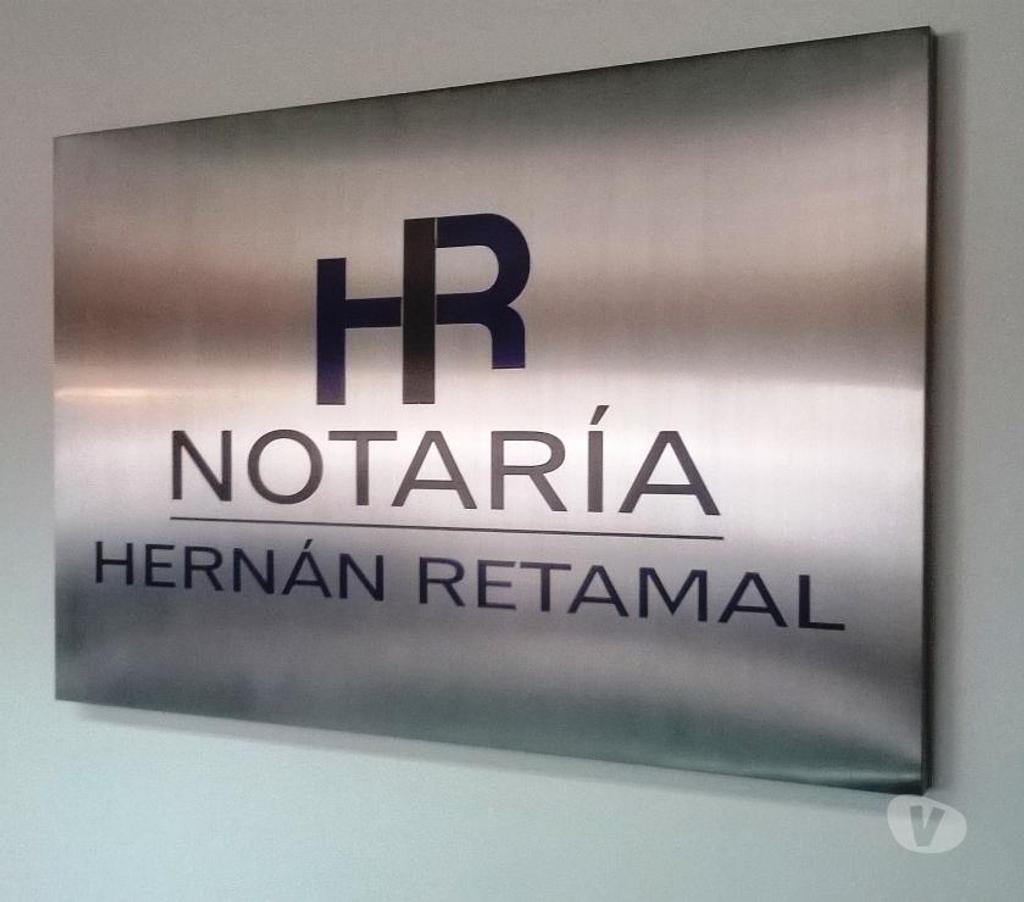 Otros Servicios Santiago Ñuñoa - Fotos de PLACAS DE ACERO INOXIDABLES GRABADAS PARA INSTITUCIONES